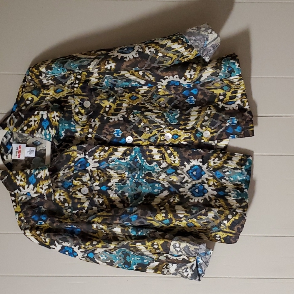 Ruby Rd. Favorites Shirt Jacket.